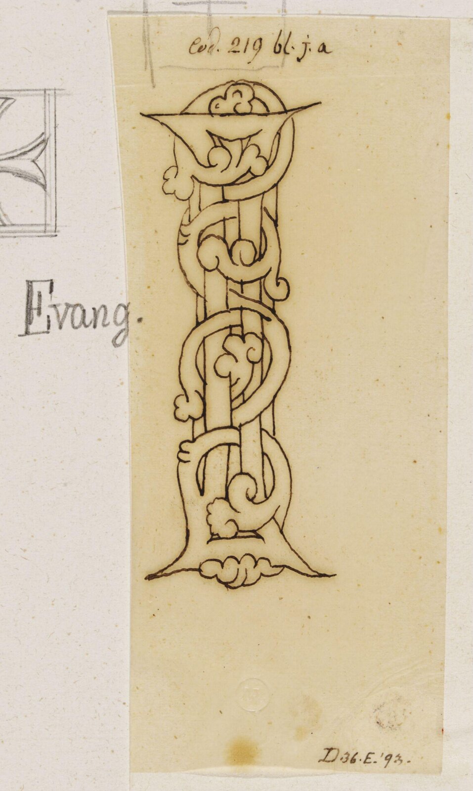 Illumination copied after medieval models, C. Barison, before 1893