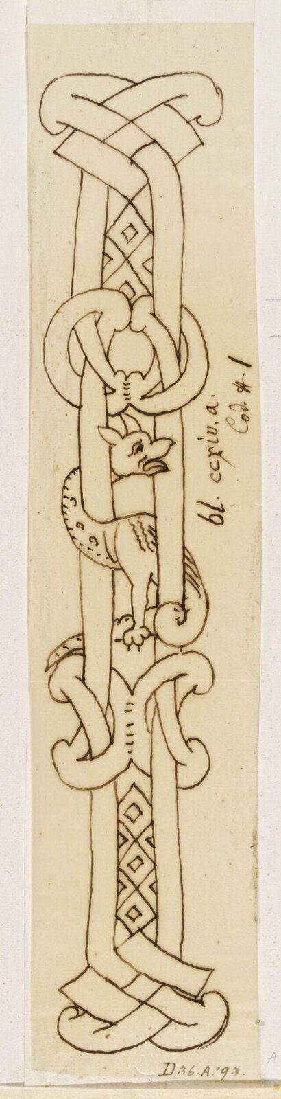 Illumination copied after medieval models, C. Barison, before 1893