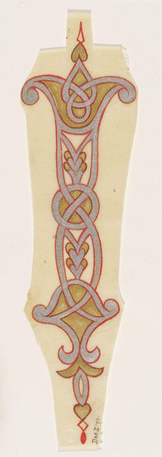 Illumination copied after medieval models, C. Barison, before 1893