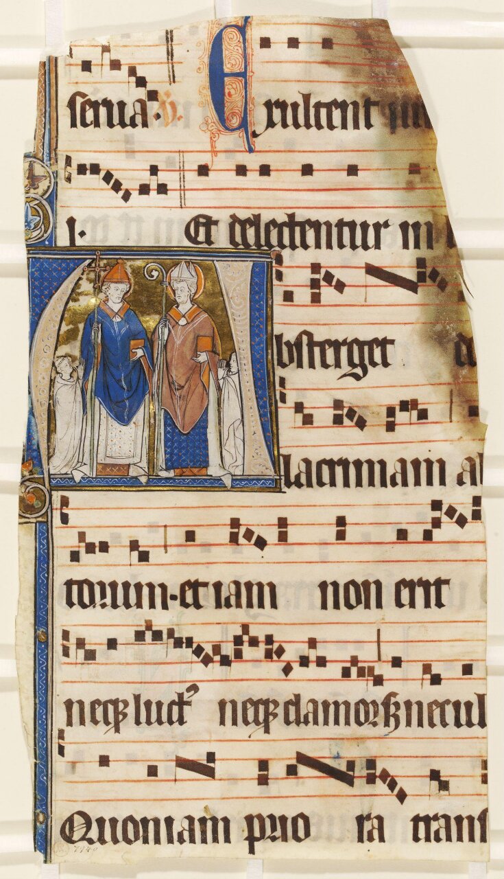 Fragment from the Beaupré-lez-Grammont Antiphoner top image