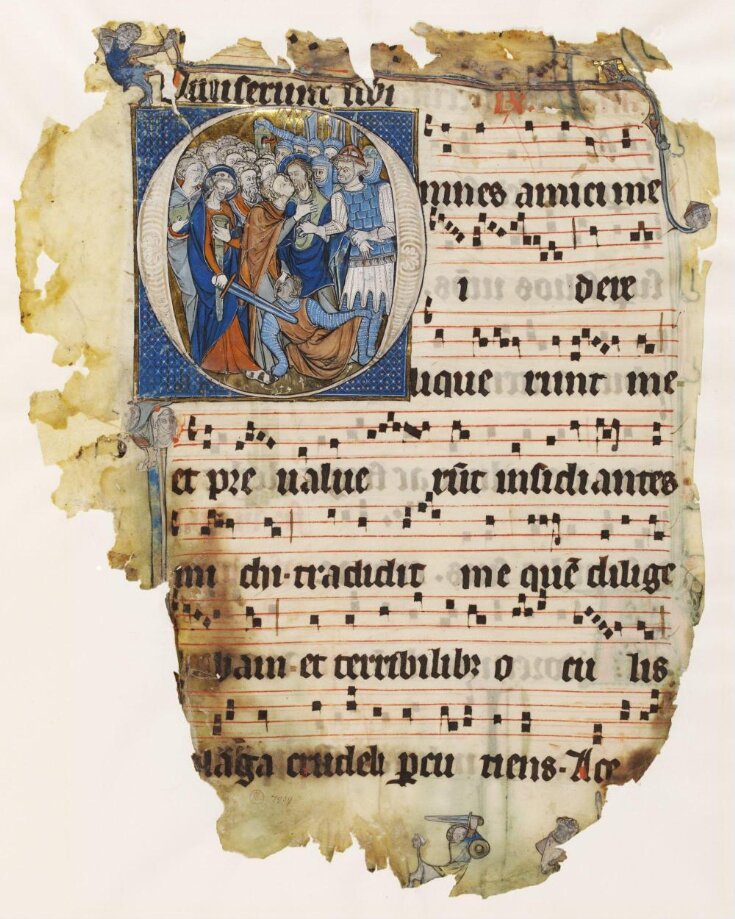 Fragment from the Beaupré-lez-Grammont Antiphoner top image
