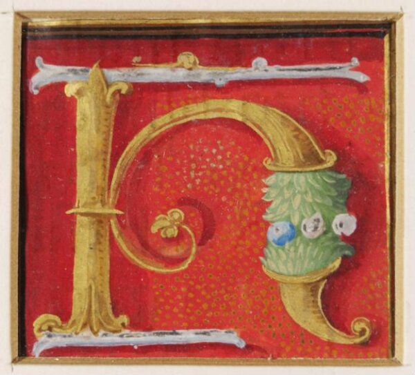 Decorated initial | V&A Explore The Collections
