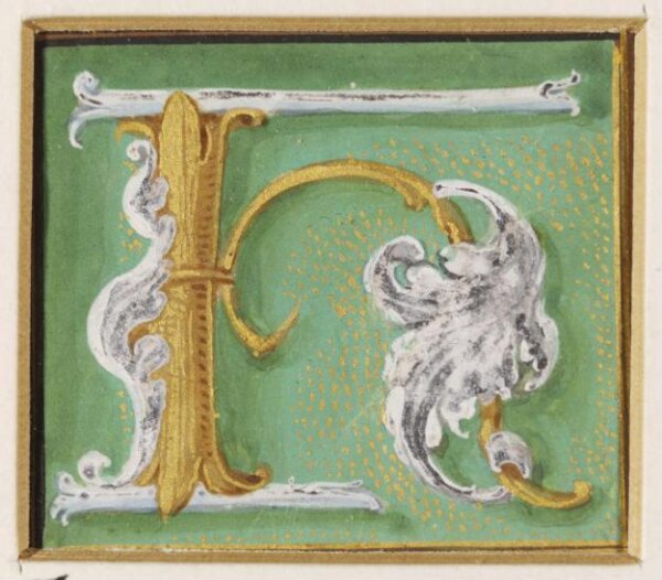 Decorated initial | V&A Explore The Collections