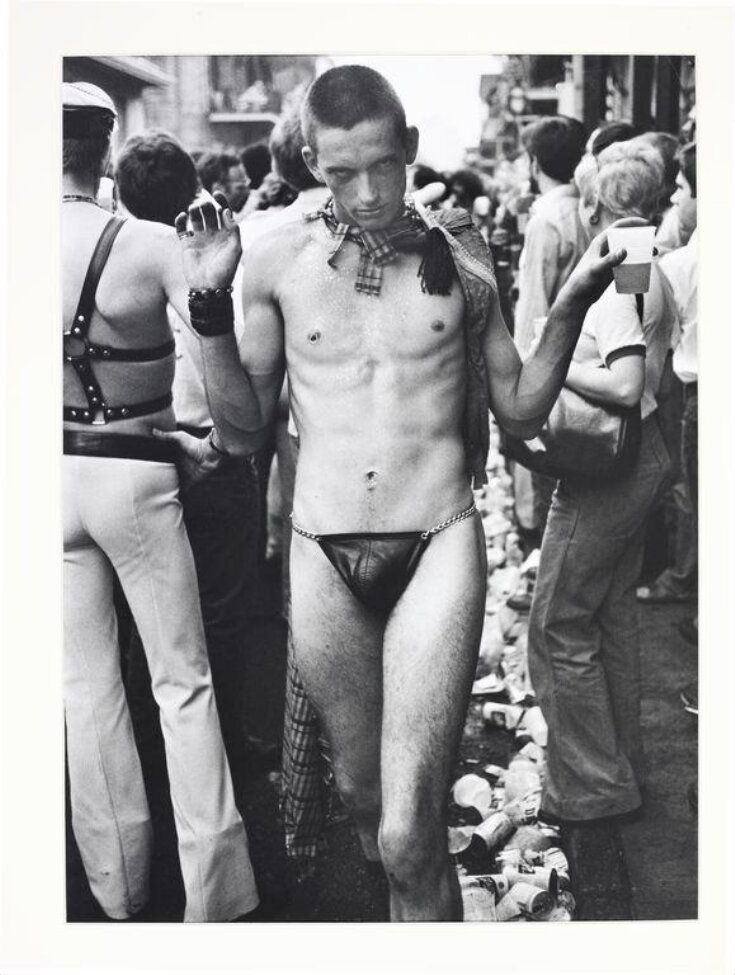 Homosexual at Mardi Gras, New Orleans, 1970 top image