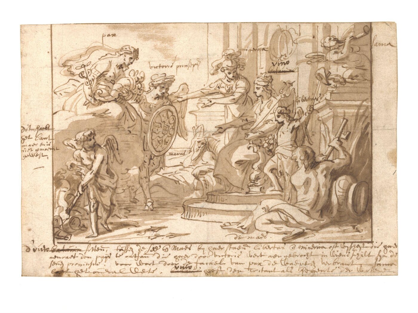 Theodoor van Thulden, Allegory of Concord and Peace