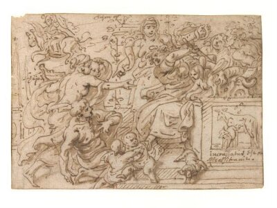Allegory: The Reign of Discord Expelling the Arts and Sciences