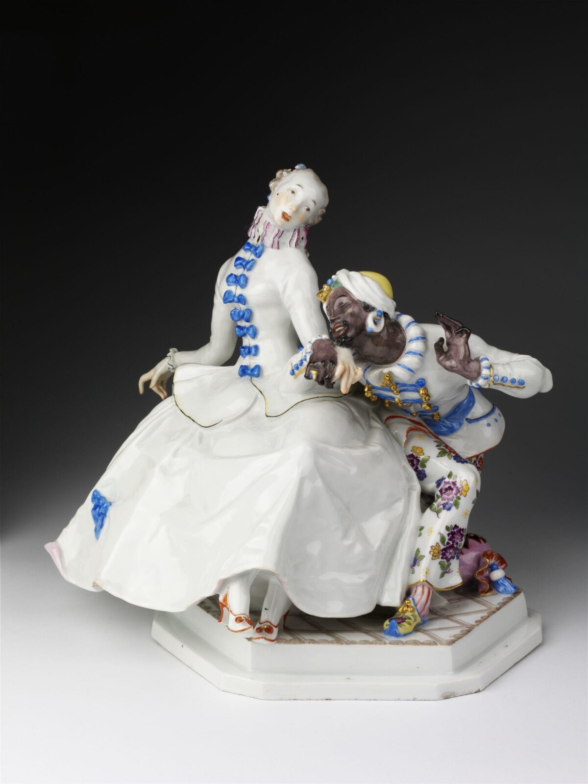 Dame mit Mohr, Paul Scheurich, 1917