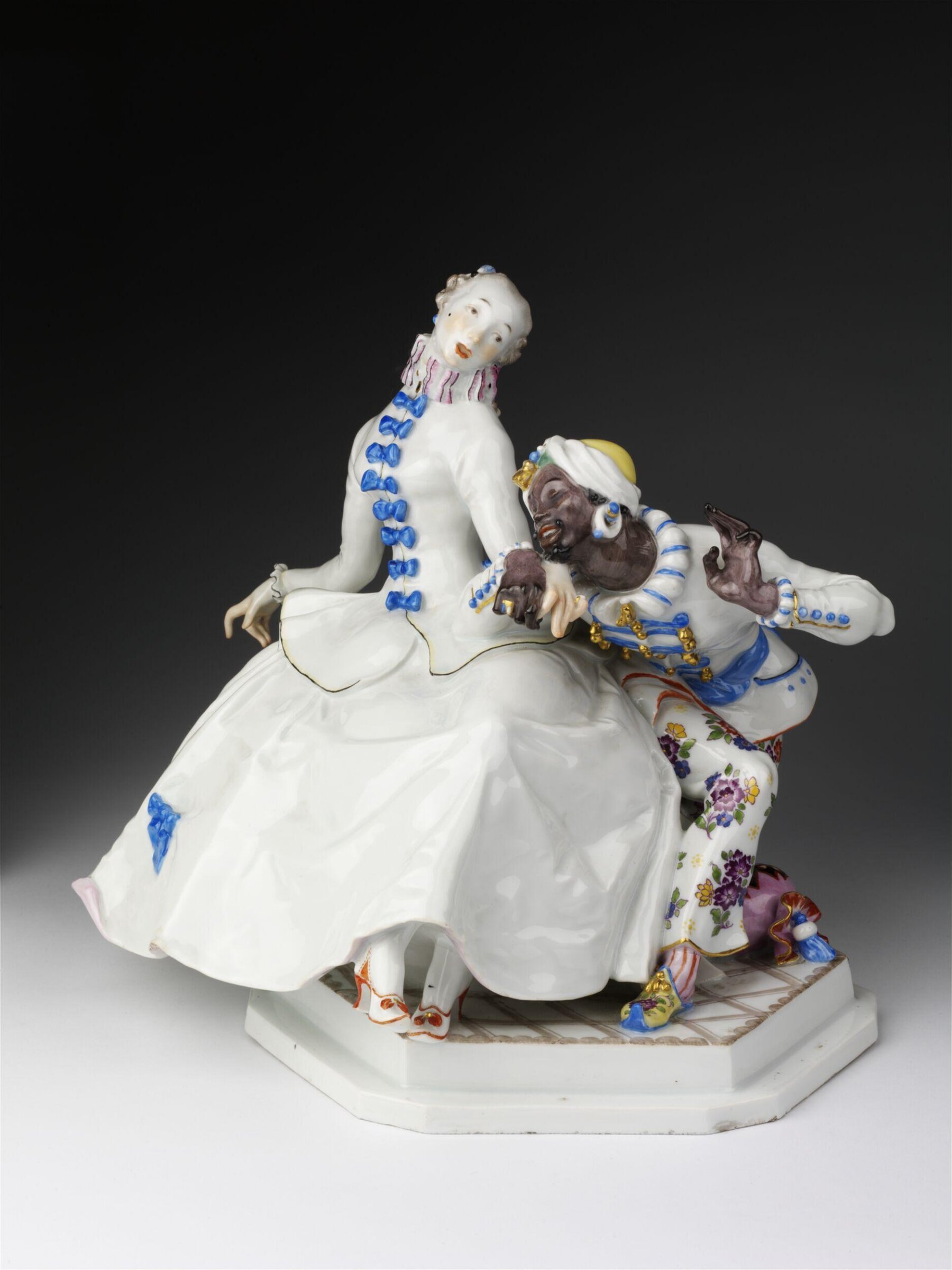Dame mit Mohr, Paul Scheurich, 1917