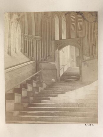 Stairs leading to Chapter House