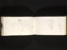 Sketchbook containing studies for Paintings, stained glass, tapestry, mural decoration etc. thumbnail 1