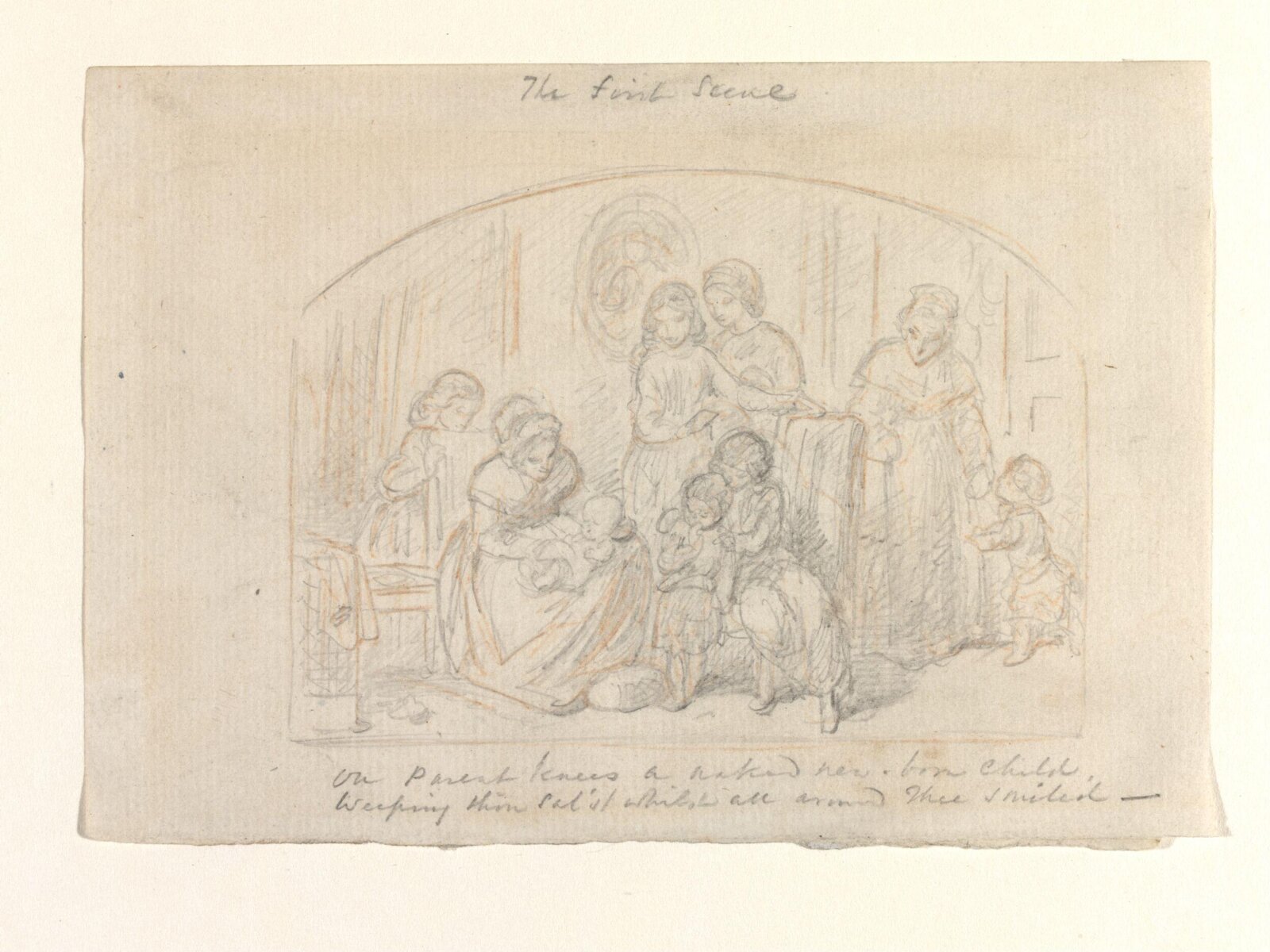 The First Scene, Hablot Knight Browne, mid 19th century