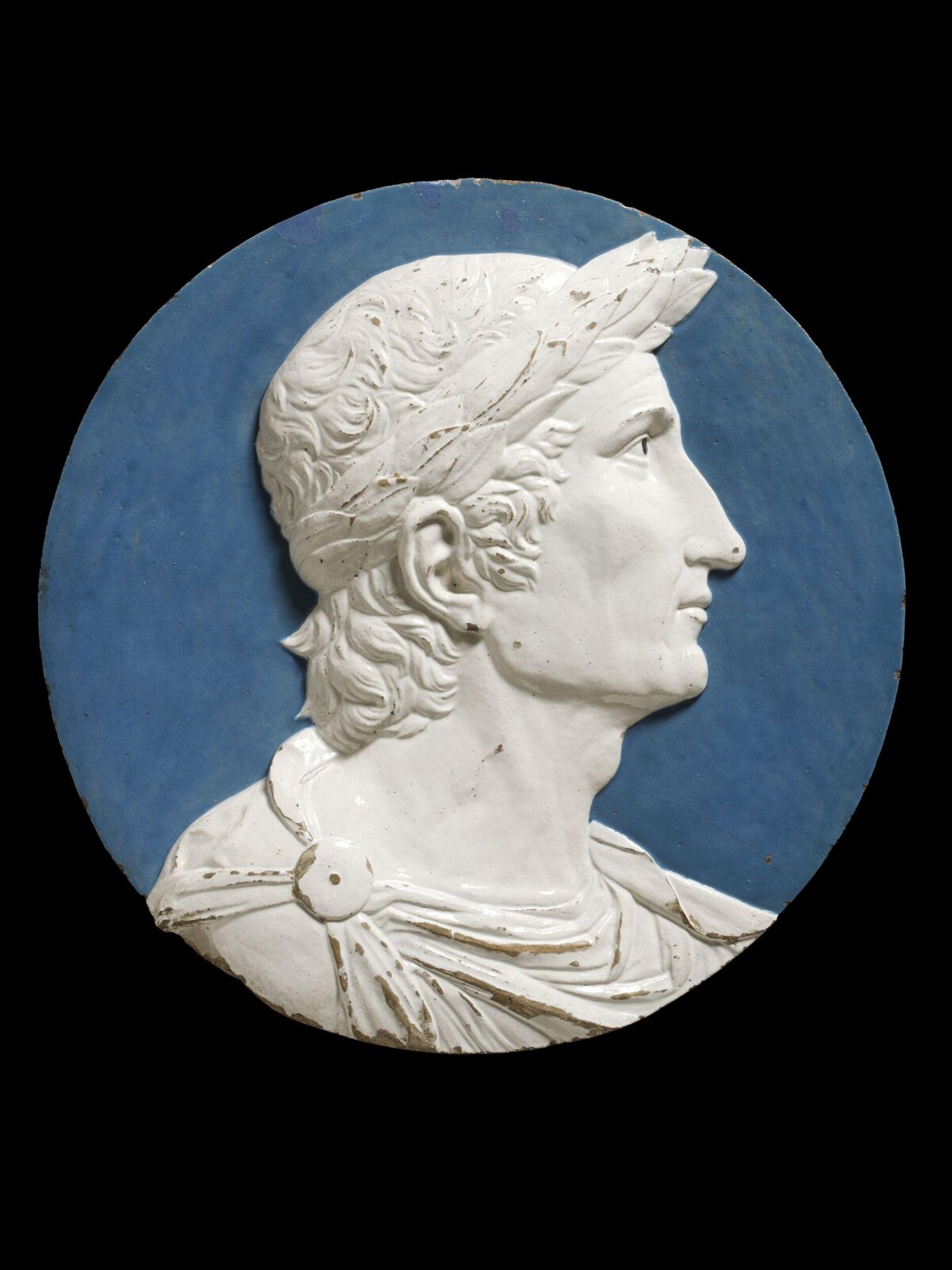 Juilus Caesar, workshop of della Robbia, second half of fifteenth century