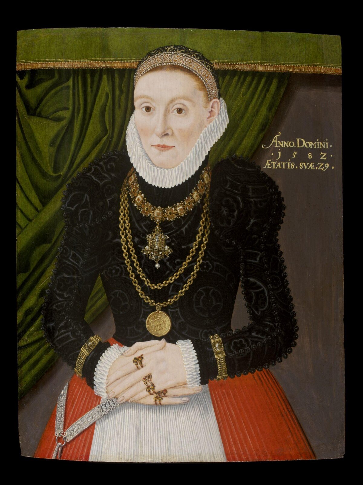 A Lady aged 29 in 1582, 1582