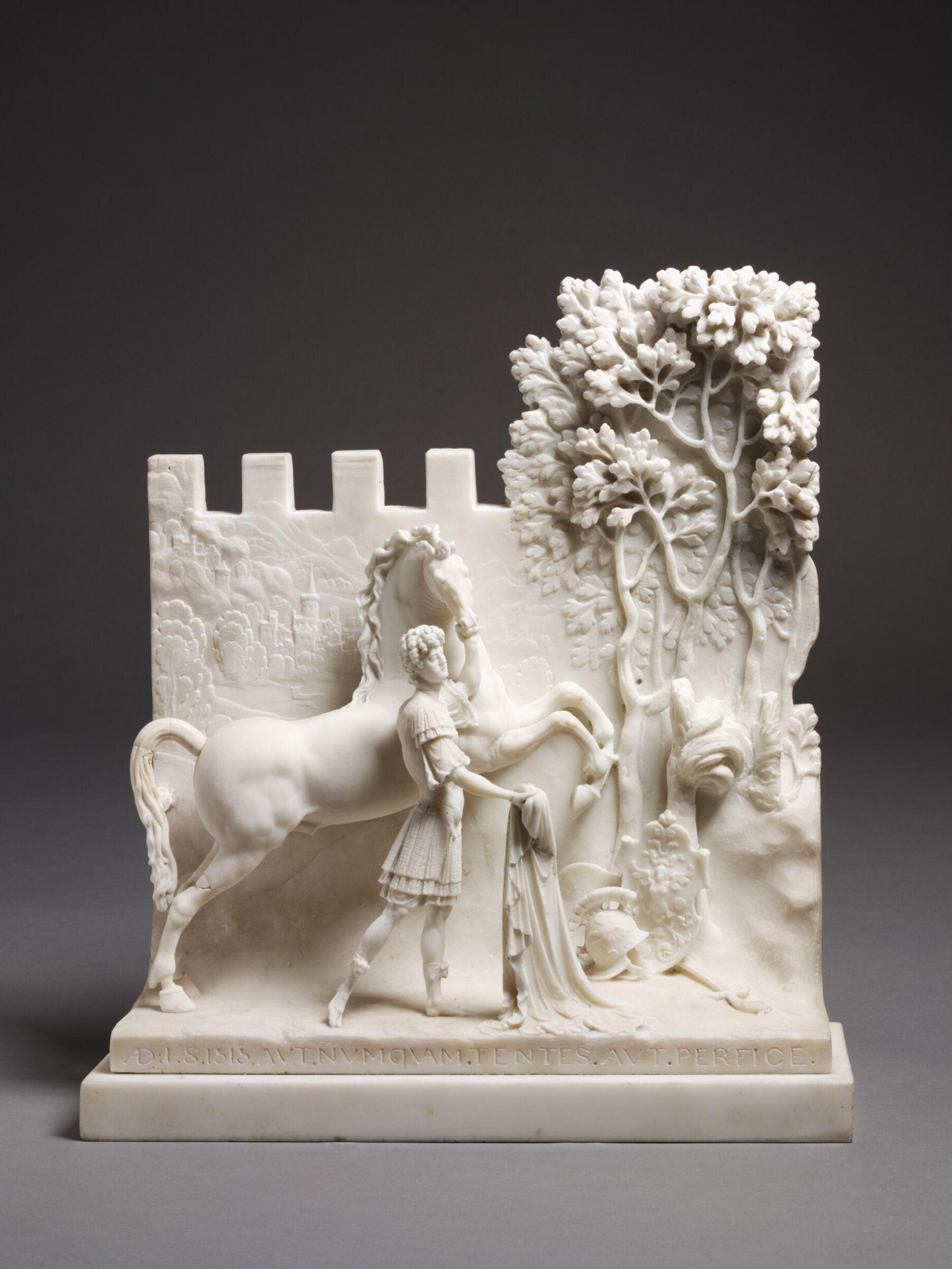 Youth Leading a Rearing Horse, Bambaia, 1530-1531