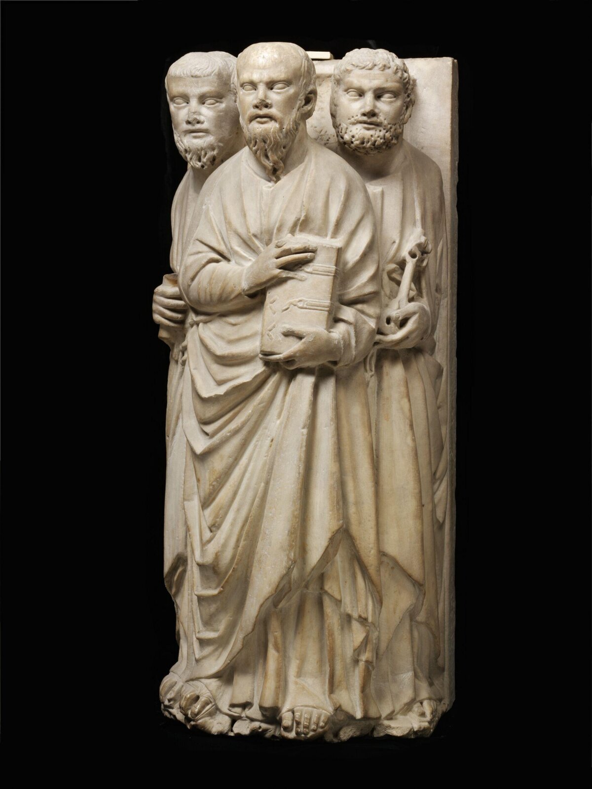 Sts Peter, Paul and James, Nicola Pisano, ca. 1270