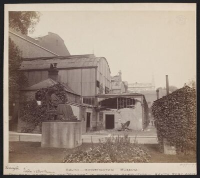  Remains of the 'Brompton Boilers', in October 1897, in the course of demolition