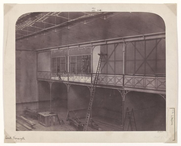 South Kensington Museum, construction image