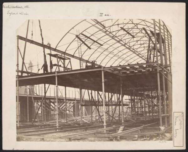 Exterior view of the South Kensington Museum (the 'Brompton Boilers ...