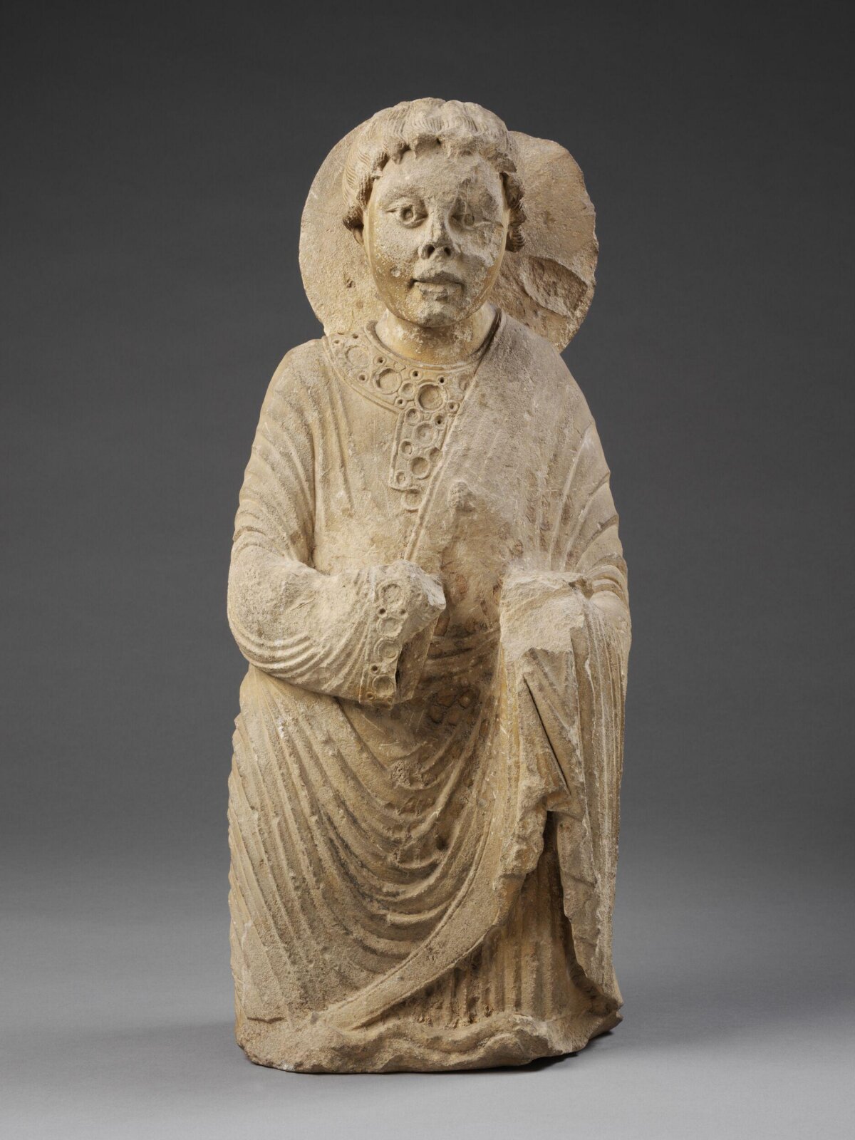 Statue of an angel, ca. 1150-1160