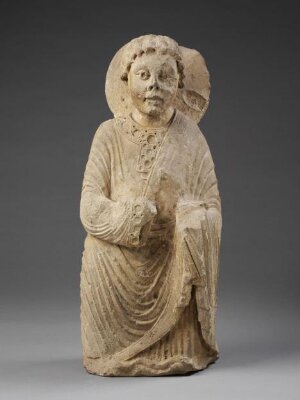 Statue of an angel, ca. 1150-1160
