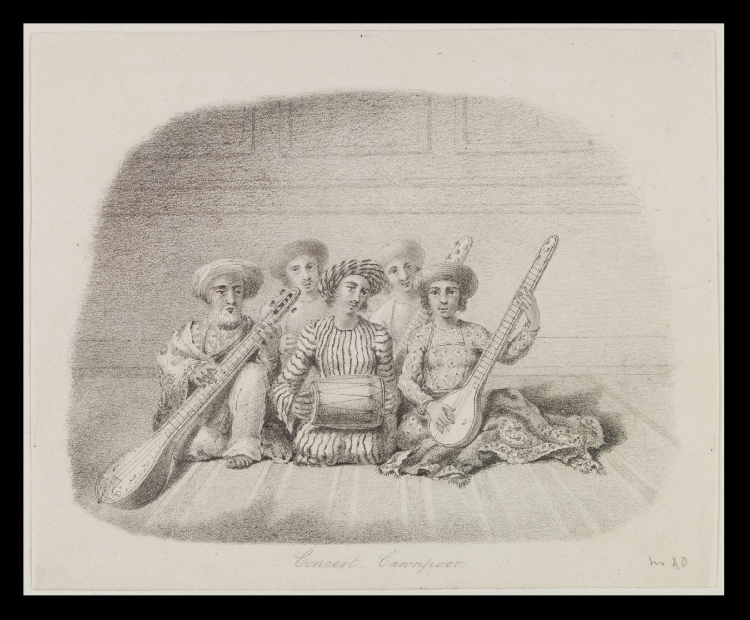 Concert. Cawnpoor, Robert Smith, ca. 1845