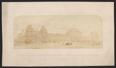 Design by Captain Fowke for exterior of International Exhibition building