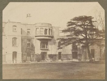 Exterior view of Grove House, Kensington Gore, from the south