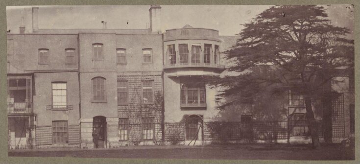 Exterior view of Grove House from the south, Kensington Gore image