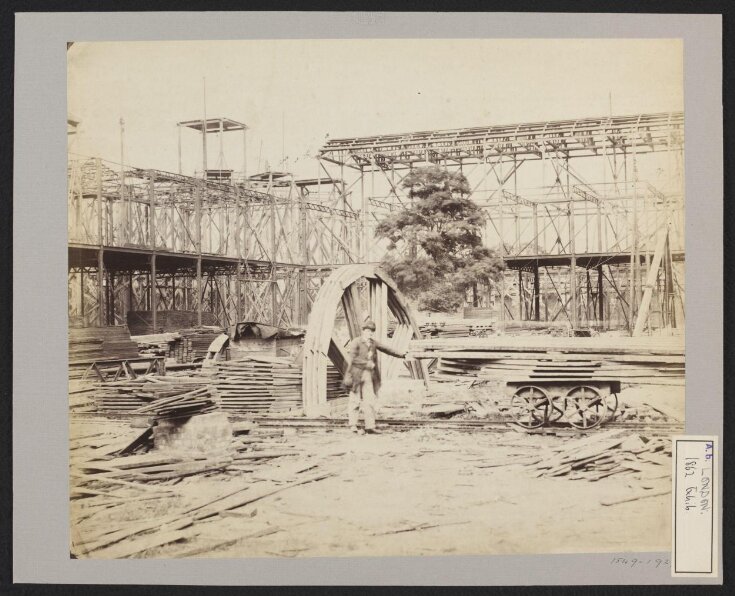 South Kensington, Construction of the 1862 International Exhibition buildings top image