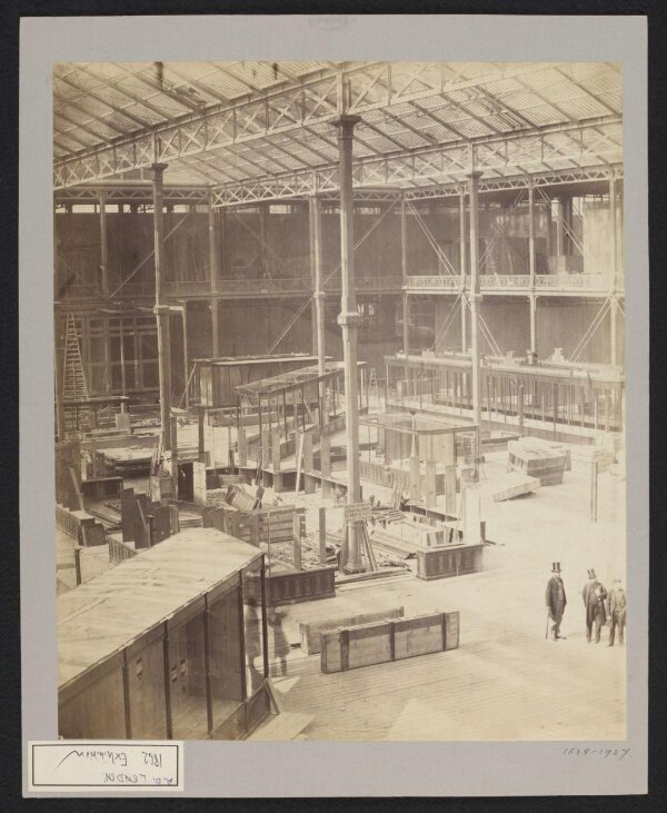 South Kensington, Construction of 1862 International Exhibition ...