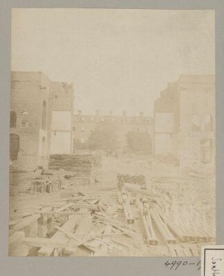 South Kensington, Arch of East Dome of 1862 International Exhibition after the explosion