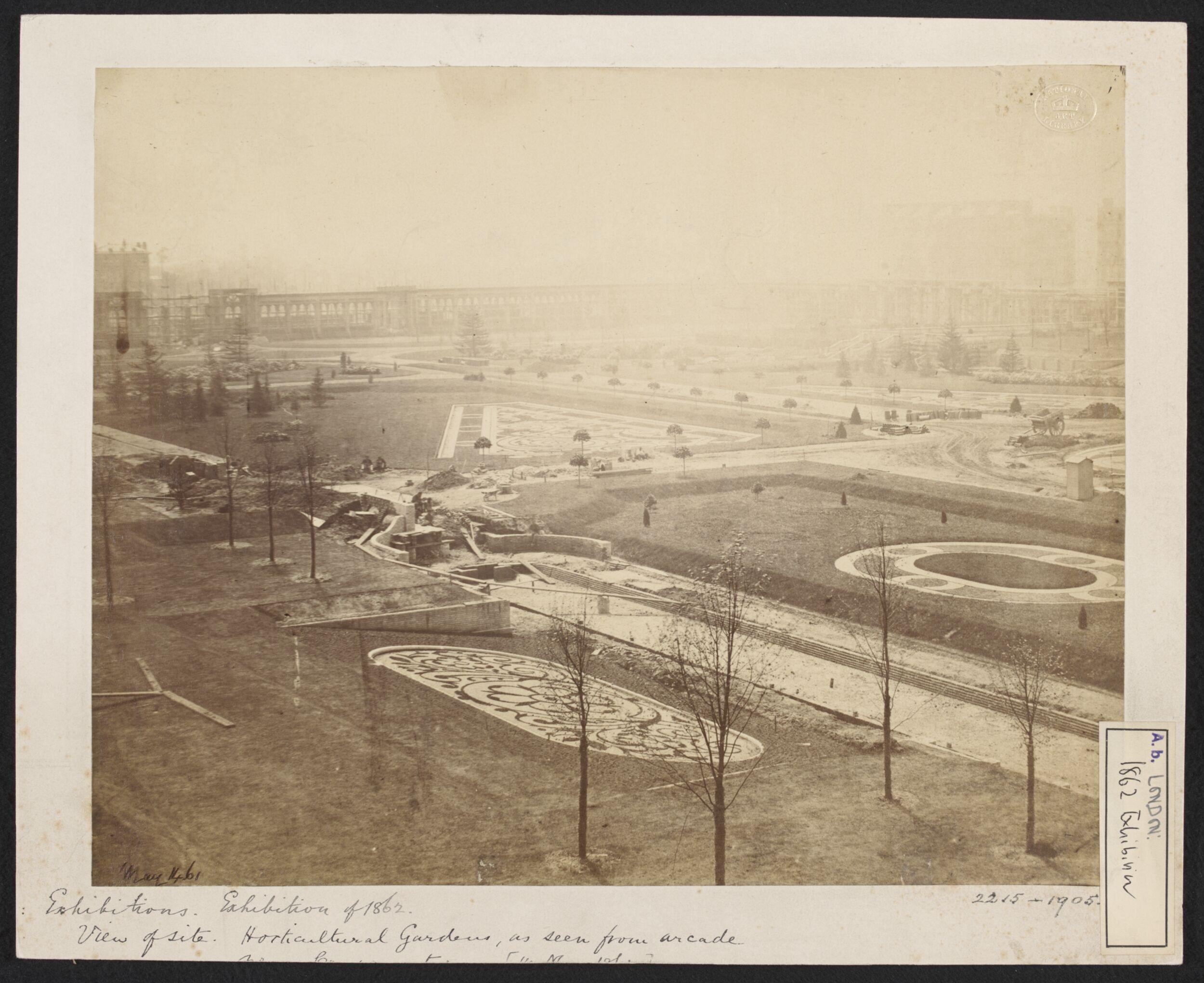 1862 International Exhibition, South Kensington, Horticultural Gardens