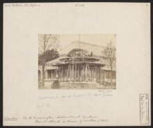  Royal Horticultural Gardens, Band stand in course of erection thumbnail 1