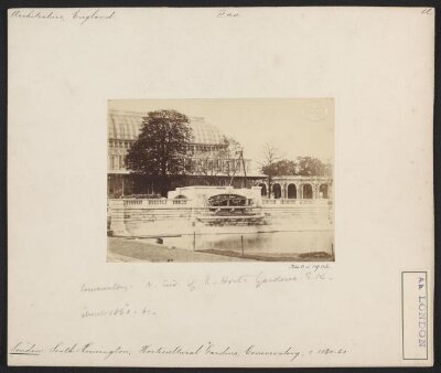 South Kensington, Royal Horticultural Gardens, Conservatory