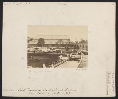  Royal Horticultural Gardens, Band stand in course of erection