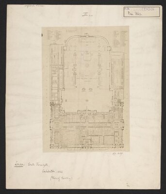 Plan of the buildings and grounds for the International Exhibition of 1862 and the Royal Horticultural Society Gardens