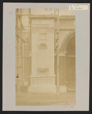 Full-scale design prototype for colonnades for the Royal Horticultural Gardens and 1862 Exhibition galleries