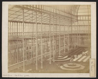 1862 International Exhibition, South Kensington, Interior of the Conservatory