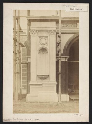 1862 International Exhibition, South Kensington, Experimental pier for the central arcade