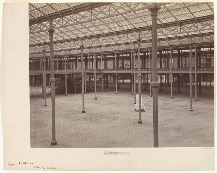 Interior view of South-east Court, International Exhibition, South Kensington top image