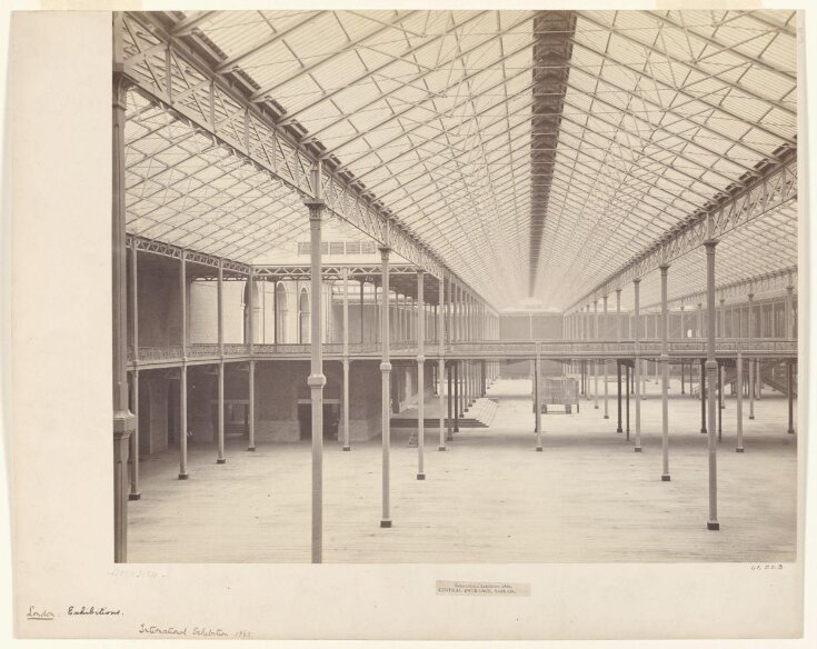 Interior view of the Central Entrance, South side, International Exhibition, South Kensington top image