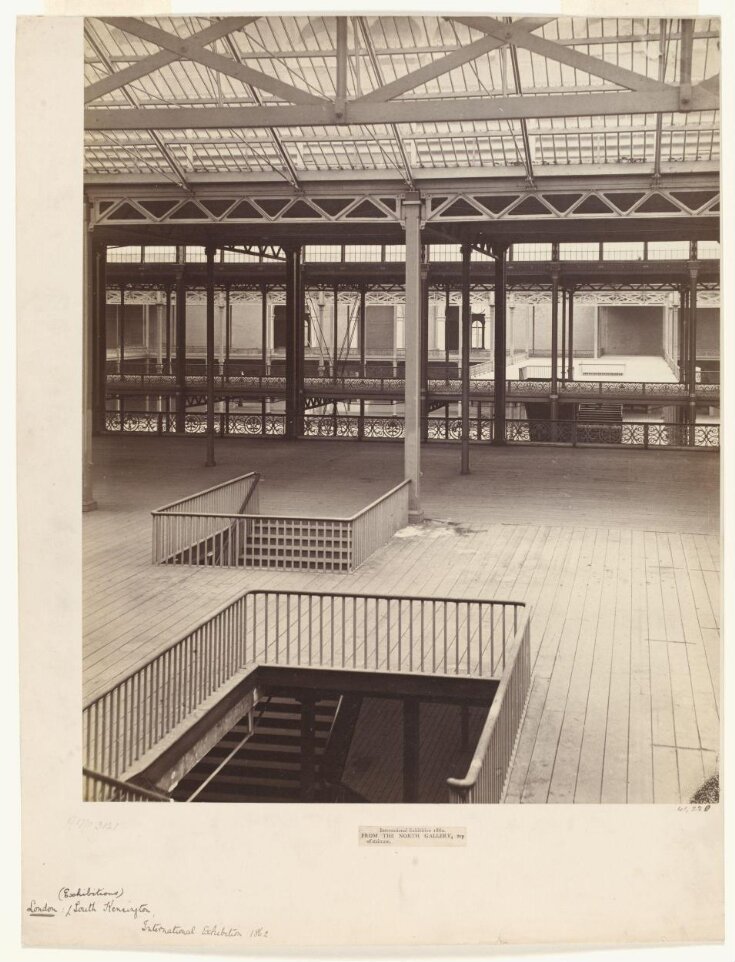 Interior view of the North Gallery, International Exhibition, South Kensington top image