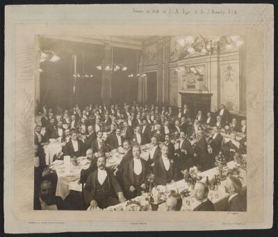 South Kensington Museum, Dinner of Staff of the Science and Art Department