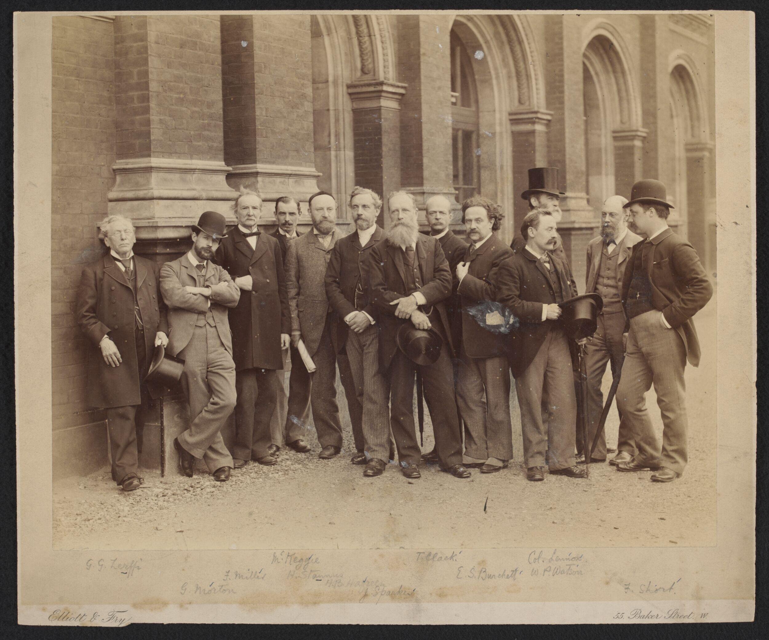 Members of the teaching staff of the National Training School [?]