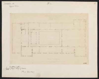 Royal College of Science:  second floor plan, South Kensington