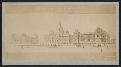 Design for New Museum Buildings South Kensington