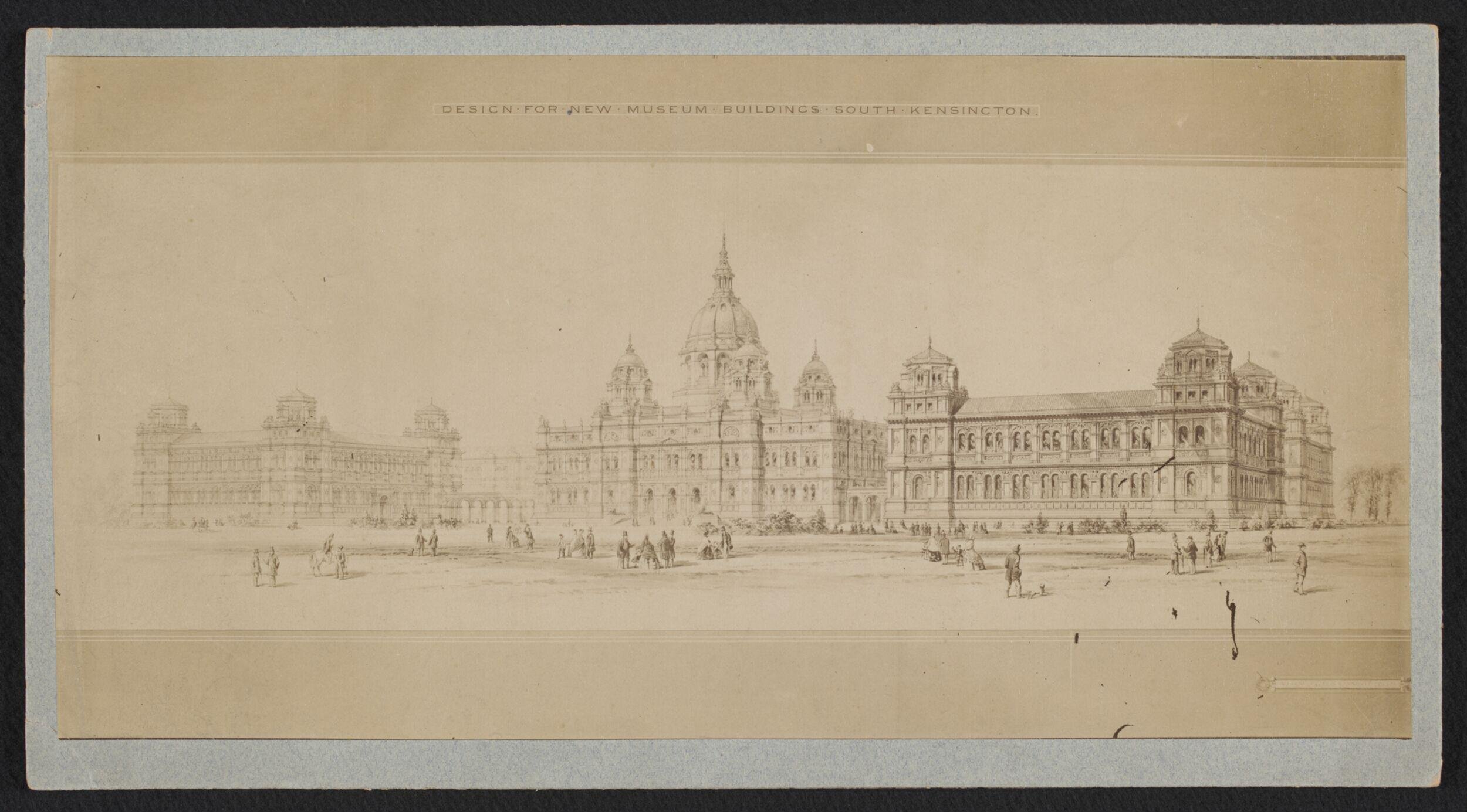 Design for New Museum Buildings South Kensington