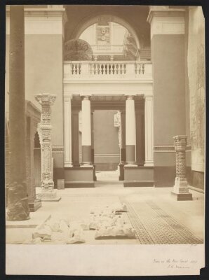 South Kensington Museum, Cast Court looking towards Gallery 46