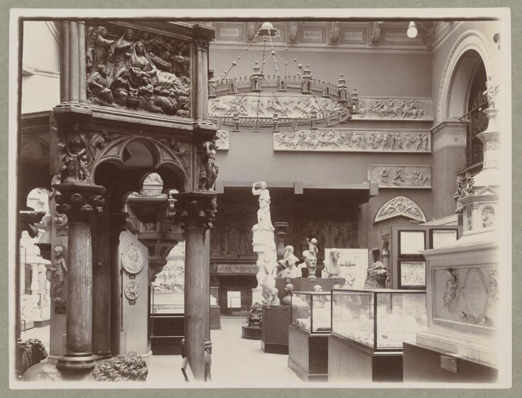 South Kensington Museum, Cast Courts with plaster cast of pulpit from Pisa top image