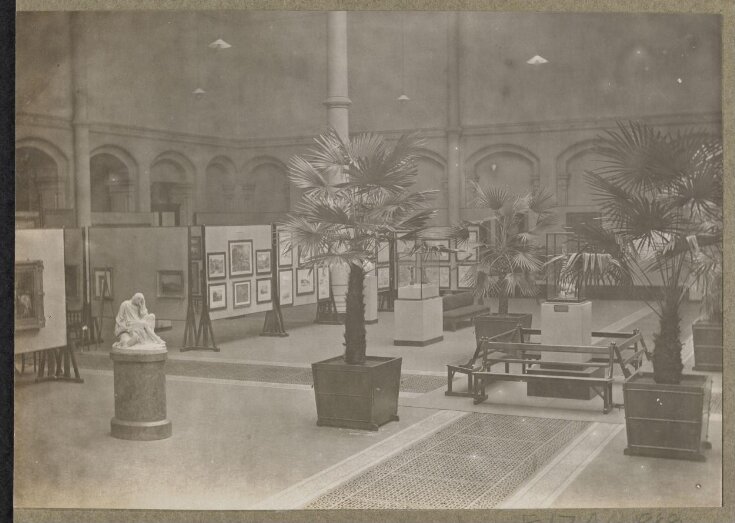 Victoria and Albert Museum, Exhibition of paintings, North court, north-west corner image